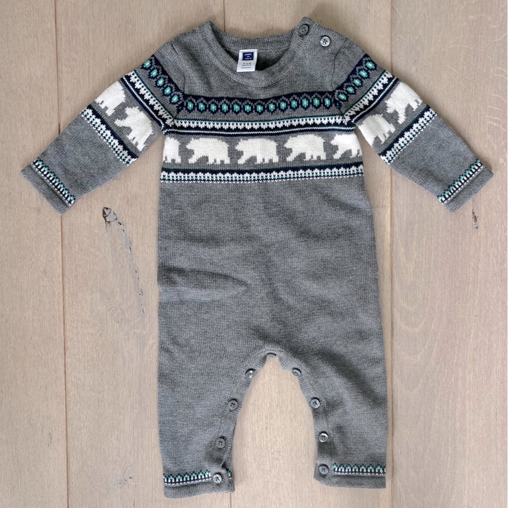 Janie & Jack one piece Sweater